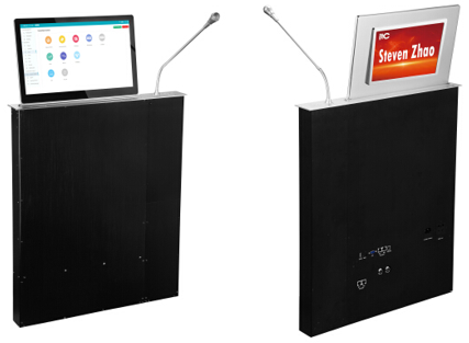 Встраиваемый выдвижной монитор ITC TS-FE156MT3 LCD 15.6" Mic E-ink 10.1"